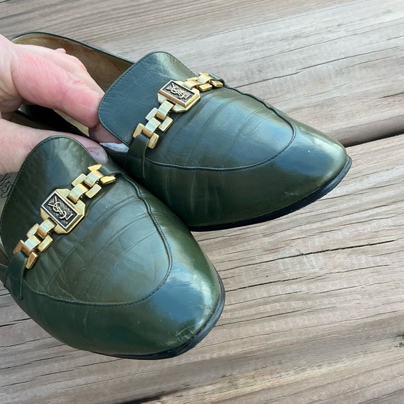 YVES SAINT LAURENT🌹Stylish elegant leather shoes - Picture 15 of 16